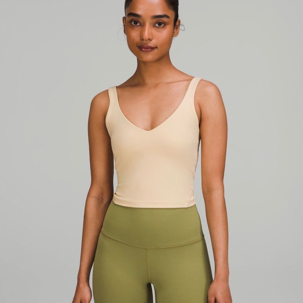 Lululemon align tank cream size 12
